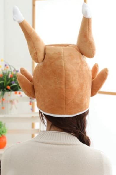 DOKiDOKi Chicken Turkey Headgear, Cosplay Costume, Hat, Photo Shoot, Christmas, Events, Parties, Halloween, Banquets, Christmas [Parallel Import]