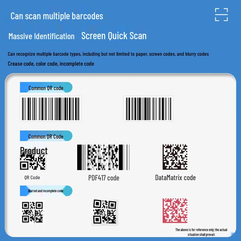 NTEUMM Wireless 1D 2D Barcode Scanner (NT-8080)