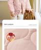 Antibacterial Jellybaby Children's Cotton Padded Jacket - Girls' Sweet and Warm Cardigan Top