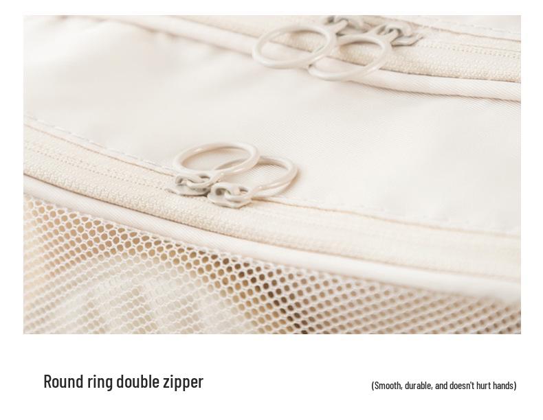 Portable Three-Layer Dustproof Shoe Storage Bag - Easy Carry, Handheld, for Outdoor Travel