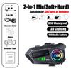 Y30 Motorcycle Intercom Bluetooth 6.0 Helmet Headset Led Light Moto intercomunicador For 2 Riders Voice Control Wireless Speaker Moto Accessories