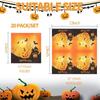 20 szt./opakowanie 33*33 cm 2-warstwowe jednorazowe serwetki imprezowe wzór Halloween