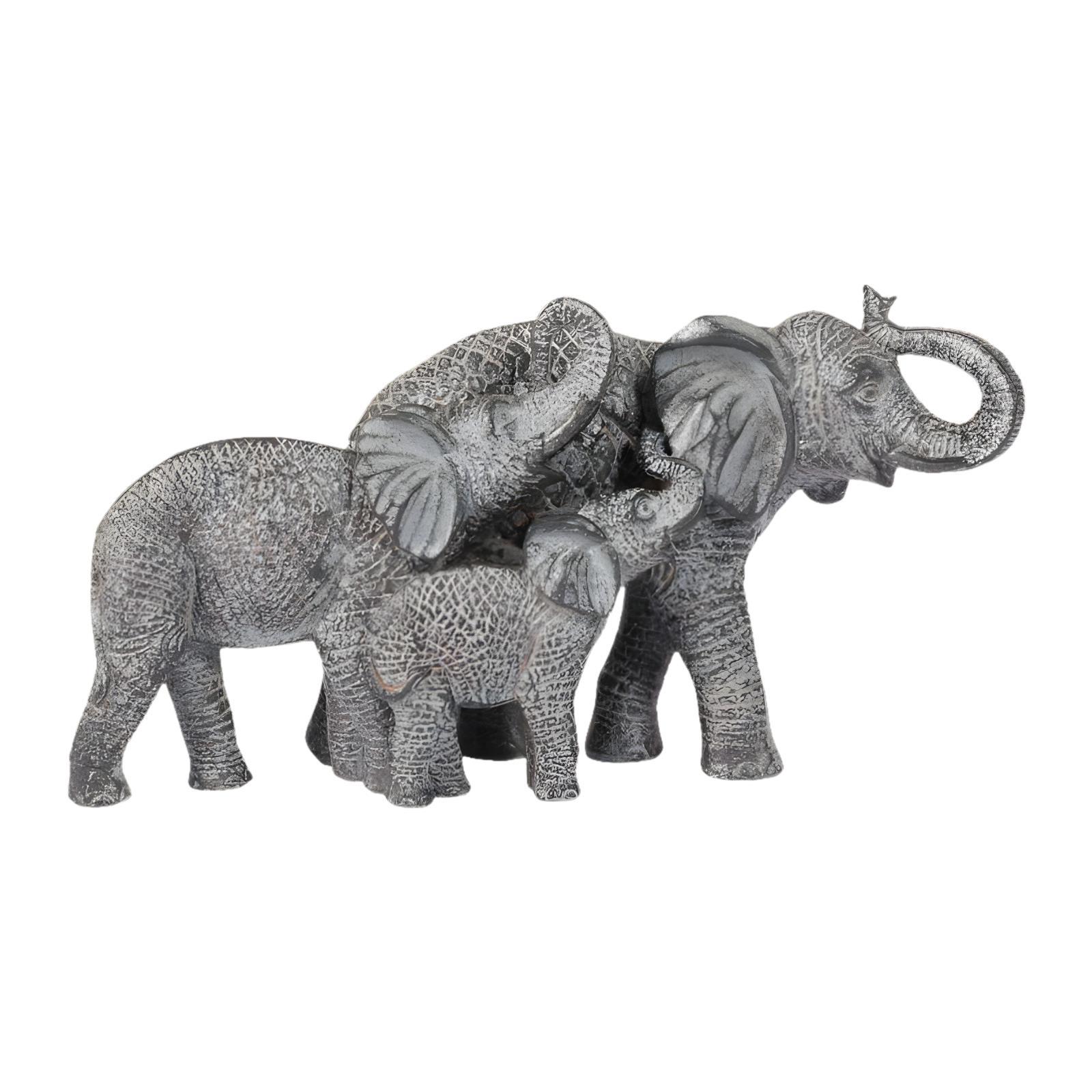 

Статуи слонов, орнамент, скульптура из смолы для книжной полки в гостиной, спальне