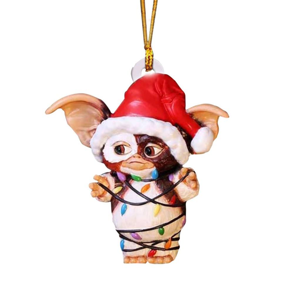 

2023 Christmas Delightful Dog Dragon Acrylic Home Decor And Car Interior Backpack Hanging Ornament 1