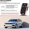 Key Fob Shell Case Replacement for Chevy Silverado Colorado GMC Sierra 1500 2500 3500 HD Canyon 2014 2015 2016 2017 2018    M3N-32337100 4 Button