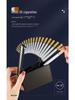 Personalized Men's 20-Capacity Metal Cigarette Case: Automatic Pop-up, Anti-Pressure, Moisture-Proof, and Portable
