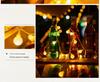 Canopy Tent Solar LED Star Lights for Outdoor Camping & Holiday Decorations