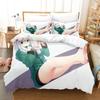 Anime Sagiri Izumi Eromanga Sensei Bedding Set Duvet Cover Bed Set Quilt Cover Pillowcase Comforter King Queen Size
