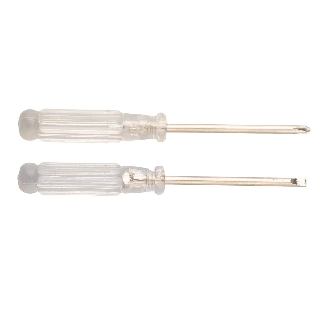 Miniature 2 Piece Precision Screwdriver Set for Small Appliances and Toys
