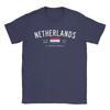 Emblem Of Netherlands T Shirt Summer  Cotton T Shirts For Unisex Design Tshirt Short Sleeve YK Casual Tees