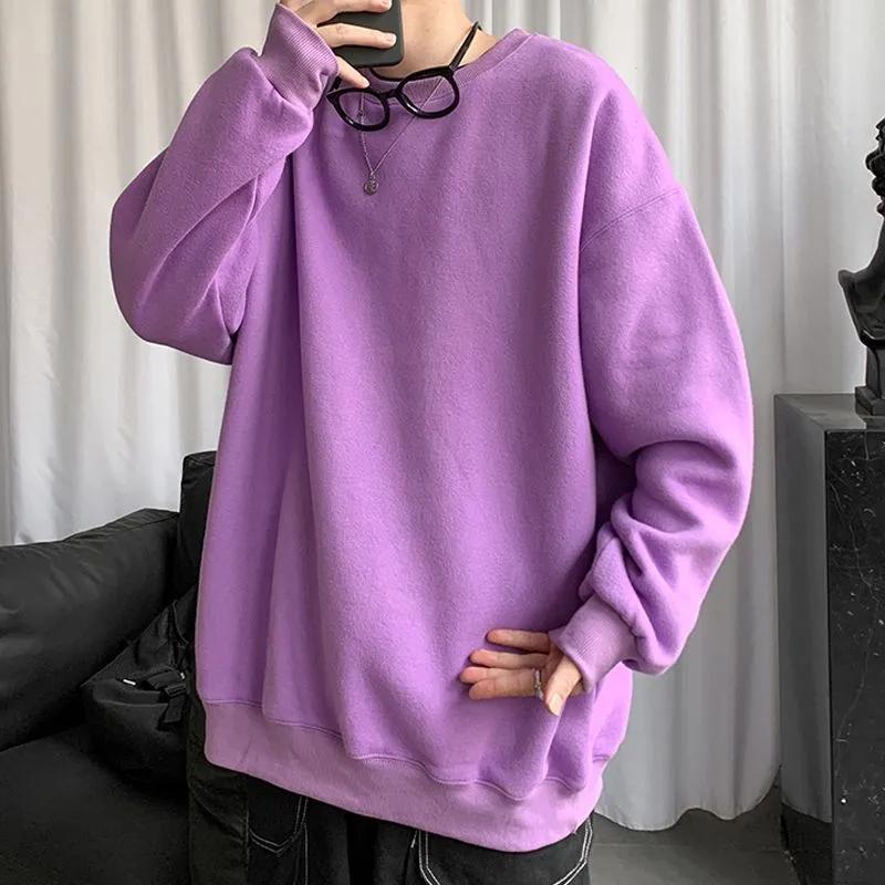 FiveFive Autumn Loose Solid Women Sweatshirts Lady