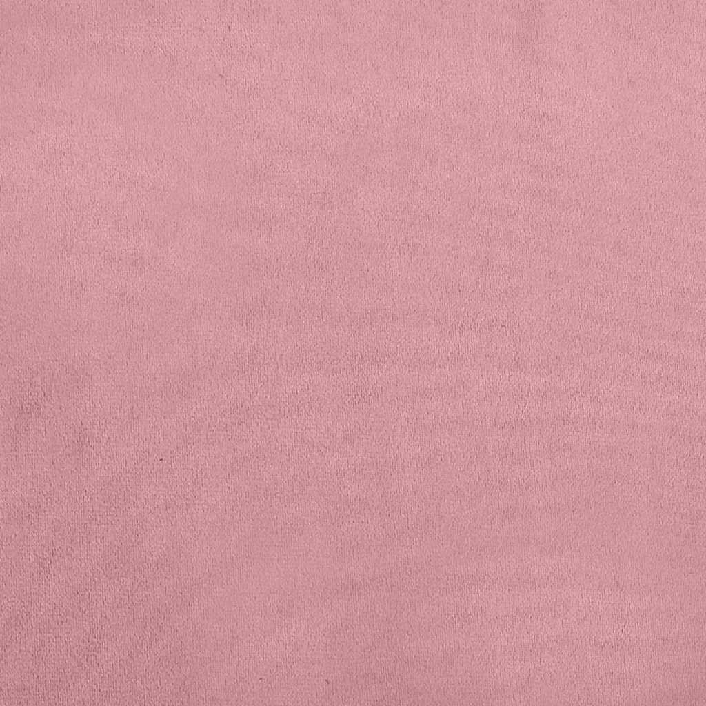 Vidaxl Sofa Dla Dzieci, Różowa, 50X40X26,5 Cm, Aksamitna