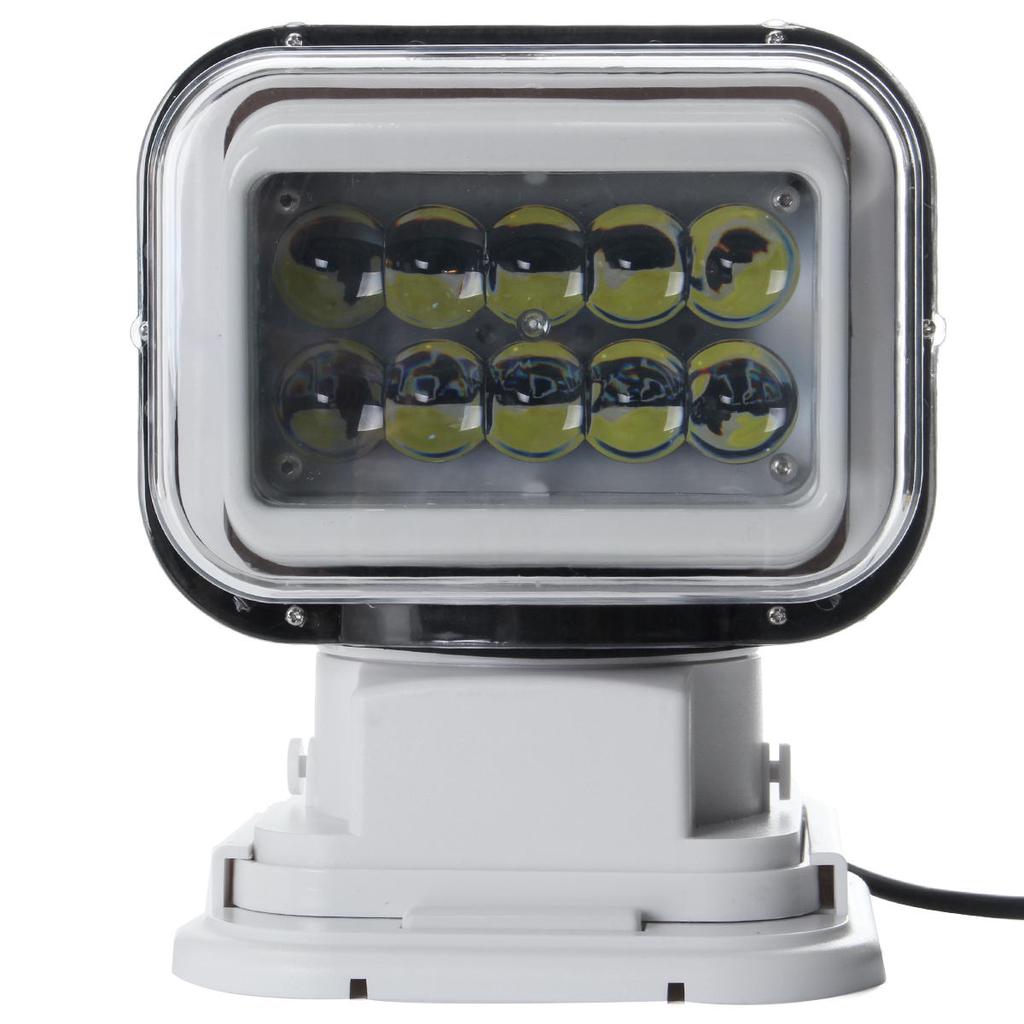 Boots-Suchscheinwerfer 100W – 2500 Lumen, 360° Fernbedienung, 12V, 800m Reichweite, Für Yacht & Küstenwache Boots-Suchscheinwerfer 100W – 2500 Lumen, 360° Fernbedienung, 12V, 800m Reichweite, Für Yacht & Küstenwache