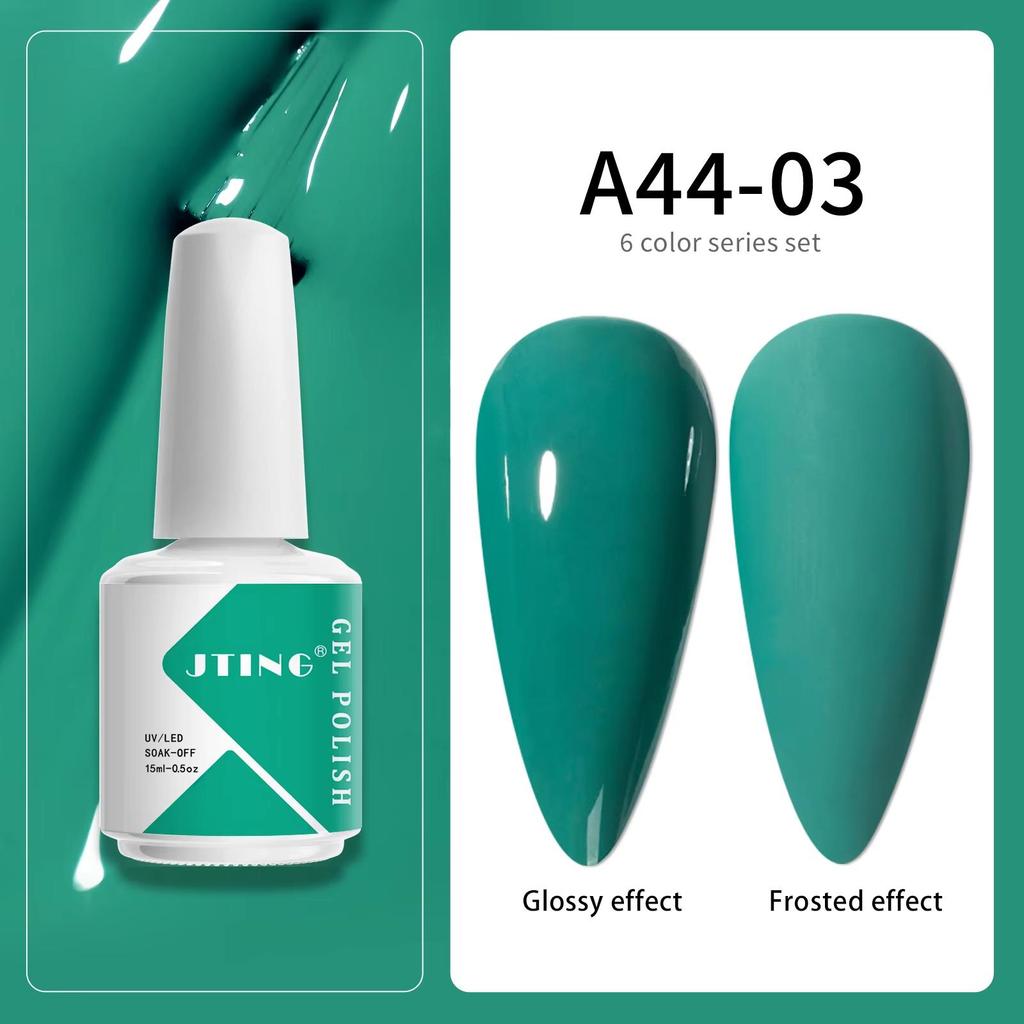 JTING Free Shipping 6colours Nail Kit Professional Uv Gel Gel Polish Personalizado OEM Make Your Own Brand Nails Supplies Salon