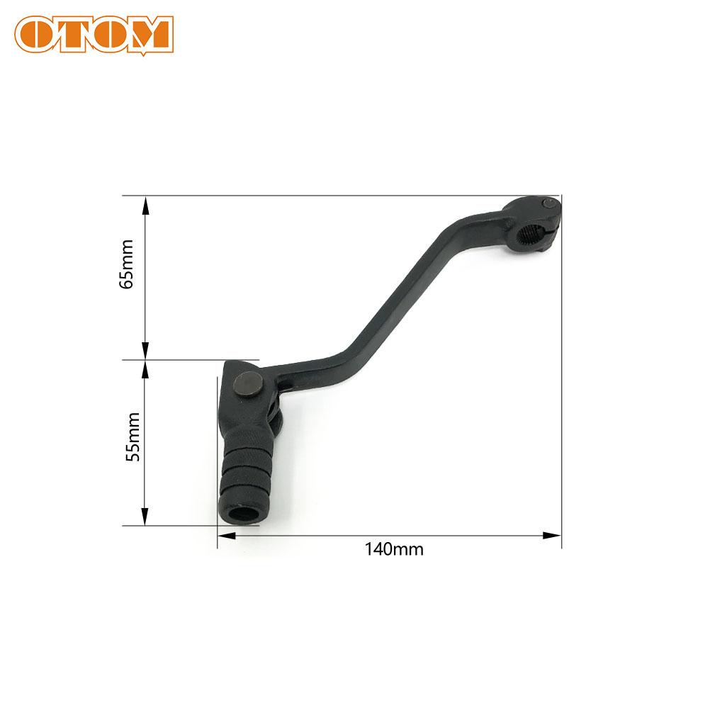 OTOM Motorrad X6 Schaltpedal Anti-Drop Faltbar Stahlpedal Für HONDA CB125 CRF230 YAMAHA DT230 MT250 KAYO T2 T6