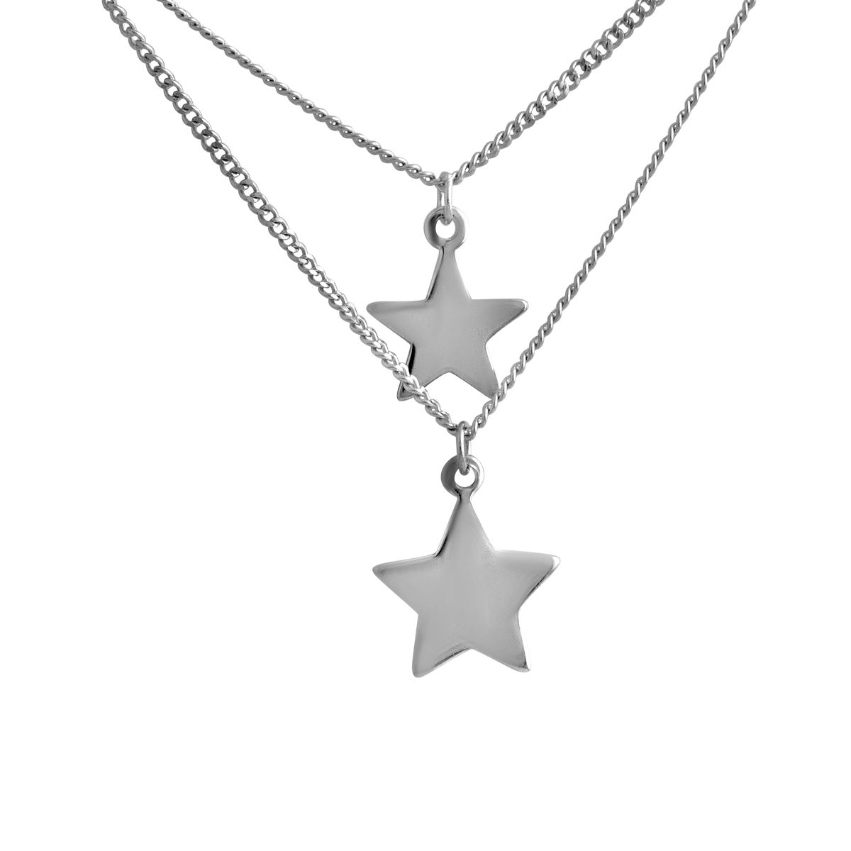 

Срібне кольє без каміння (2134497) 40-45cm