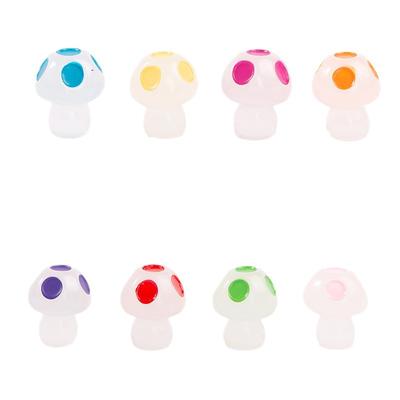 Ornements Champignons Lumineux Design Unique Jardin Féérique Délicat Tendance Fantaisiste Mode Effet Lumineux Décoration Intérieure Grâce