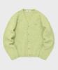 Fallett Mohair Knit Cardigan Mint