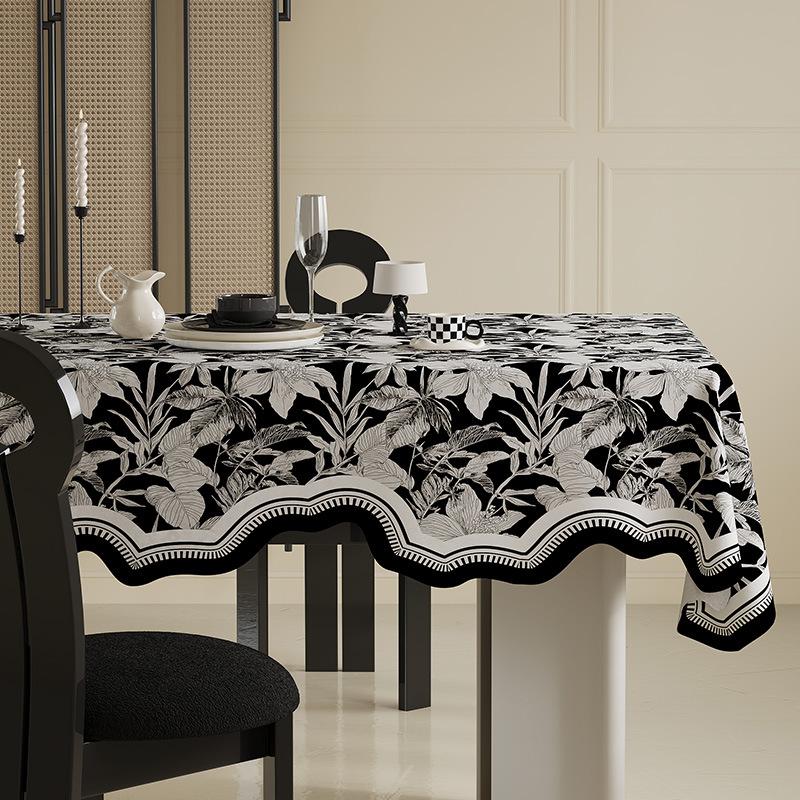 Special-Shaped Dining Table Cloth, Waterproof And Oil-Proof, Leave-In Table Mat, Advanced Desktop Protection, Tablecloth, Anti-Scalding Coffee Table
