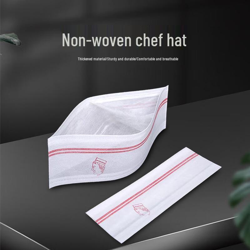 

Disposable Non-Woven Chef Hat
