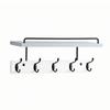 Entryway Shelf with Hooks Compact Wall-Mounted Coat Rack for Hallway