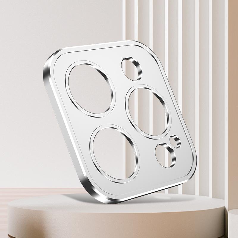 

Для IPhone 16 Pro Max Металевий захист об єктива камери Для IPhone 14 15 13 Pro Max Сплавний чохол для заднього об єктива Без скляної кришки об єктива Аксесуар iPhone 16