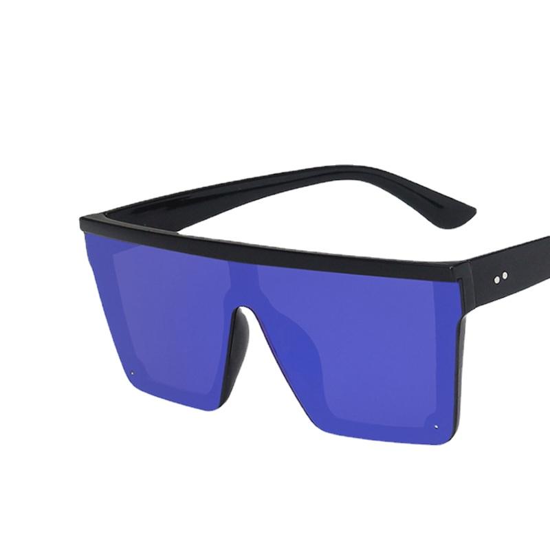 Occhiali da Sole Quadrati Oversize da Donna Uomo Vintage Montatura Grande Rettangolare Occhiali da Sole Foto di Strada Occhiali da Guida UV400 Gafas De Sol
