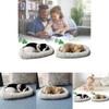 Modello di Cane Peluche con Respirazione Realistica Decorazione per la Casa con Pelliccia Sintetica per Fotografia e Uso Regalo