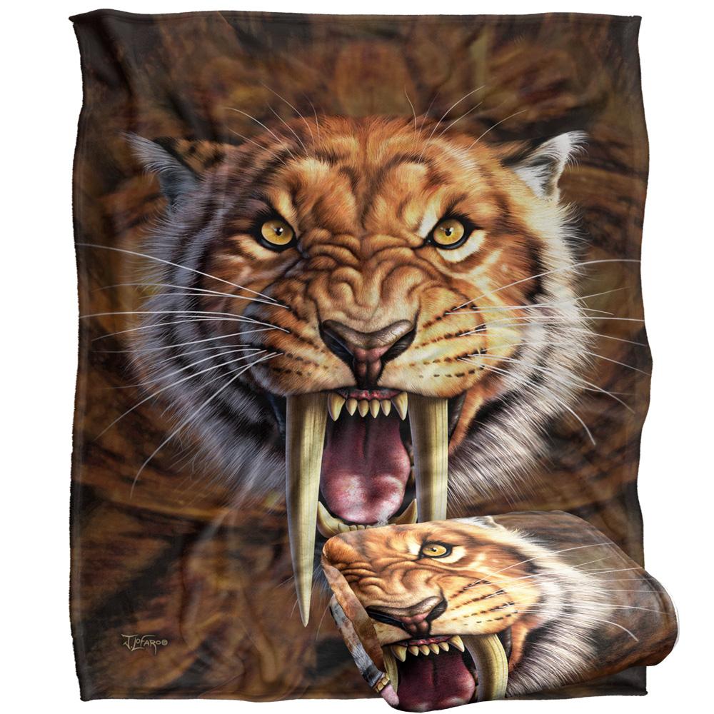 JQ Licensing Jlo Silky Tiger Supersoft Blanket