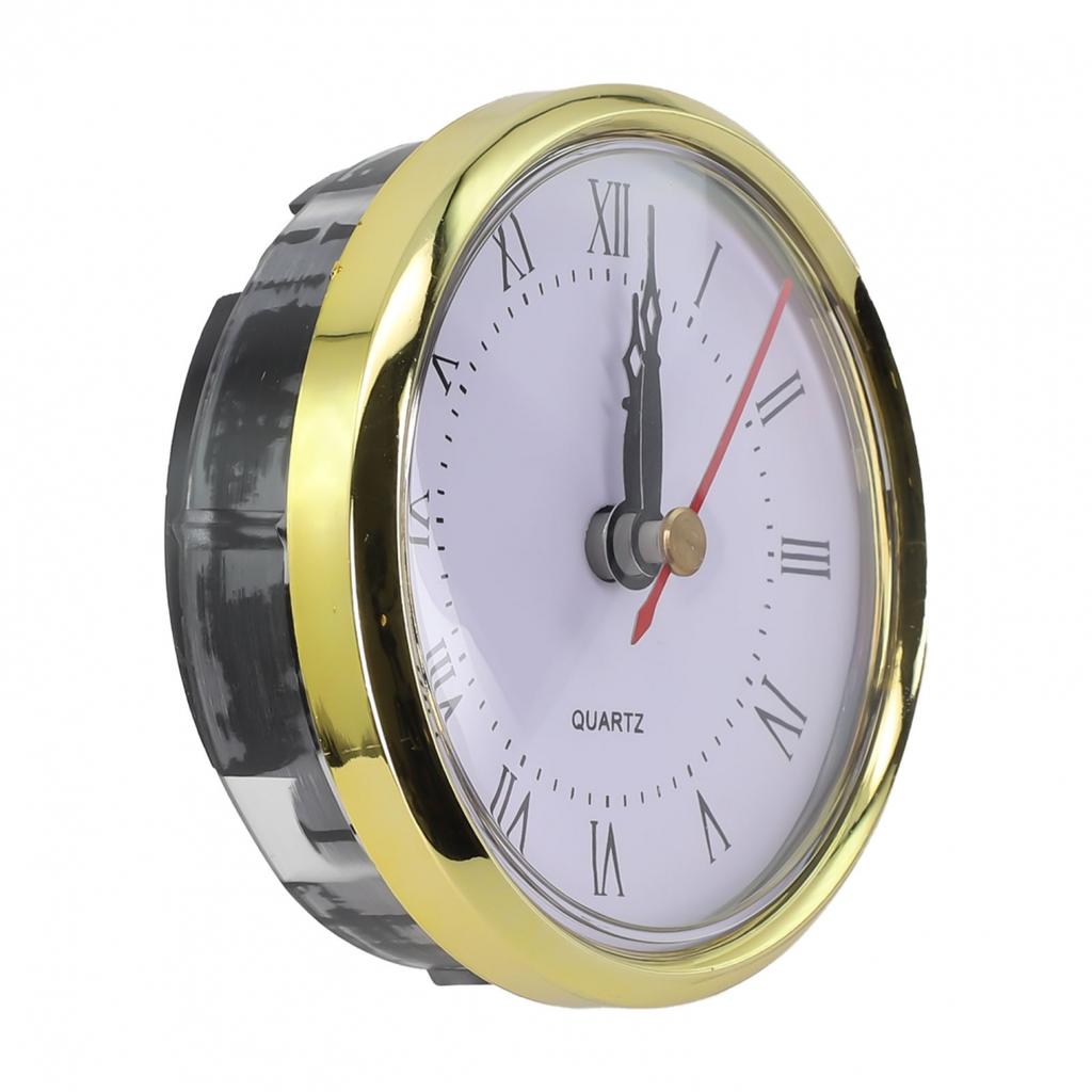 Upgrade Your Clock 80MM Quartz Clock Insert with Black Arabic Numerals