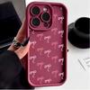 Custodia per Telefono per Motorola Moto G04 G24 G54 G05 G34 G75 G14 G15 E13 E40 E14 E22 E32 G9 G Play 2025 Cover Silicone Fiocco Rosa Custodia