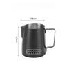 Coffee Milk Frother Jug Temperature Sensing Patch Stainless Steel Accurate Scale Volume Control Advanced Professional CoffeeTool