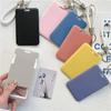 Men School Supplies Work Card Key Chain Business Credit Card ID Card Holders Bus Card Cover Badge Holders ID Card Protective