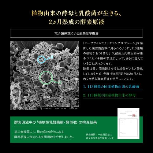 Esthe Pro Labo Herbzyme Water 113 Grand Pro (Olax) 40mL X 10 Packets, Enzyme Drink, Plant Fermented Extract, No Additives, Individually Wrapped, Pro L