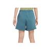 Jordan Solid Color Straight Leg Lace-Up Shorts Women shorts Gray-Green DM3243-058