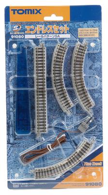 TOMIX Spur N Super Mini Gleis Set Endlos Set SA Muster 91080 Eisenbahnmodell Zubehör