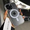 Transparent Magnetic Case for iPhone 11/13/14 Pro Max, 15 Pro, and 16