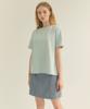 THEFRHT Standard Logo Round Neck T-Shirt Mint