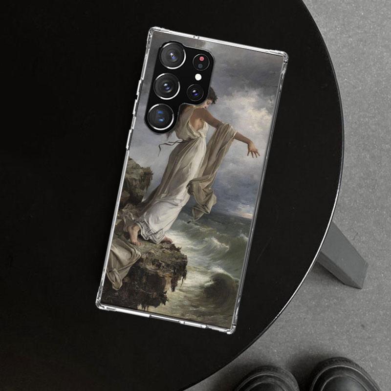 

Paint Art Renaissance Phone Case Cover for Samsung Galaxy S26 S25 Edge S24 S23 Ultra S22 Plus S21 FE S20 + Art Customized Fundas Samsung S24 Plus