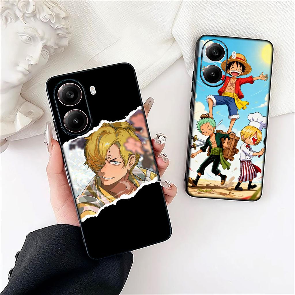 Kryt na telefon Sanji One Piece Roronoa Zoro Luffy pro Motorola Moto G86 G14 G35 G34 G45 G55 G67 G75 G85 G24 G15 G54 G57 Power Case