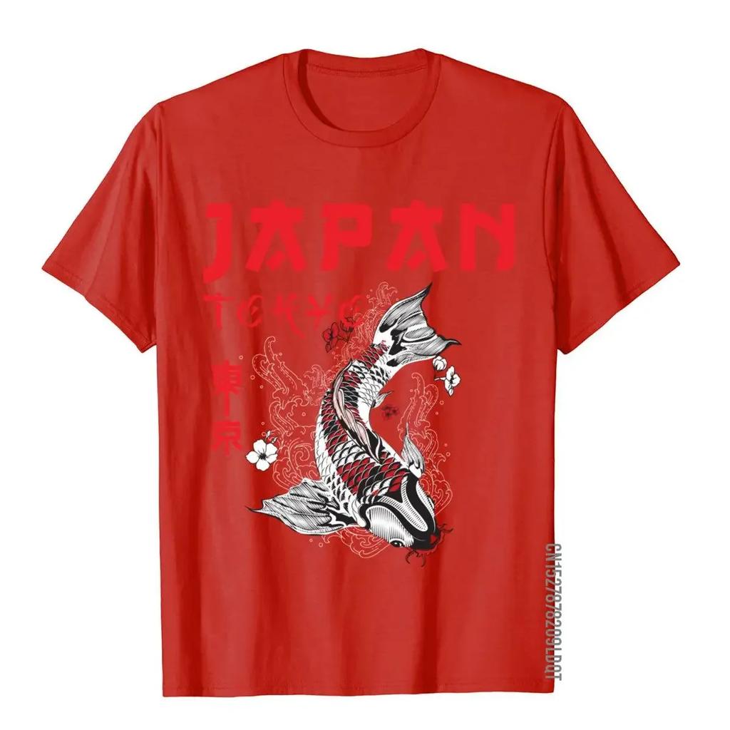 Japanese Fuji Dragon Yakuza Tokyo Koi Fish Customized Tops T Shirt For Cotton T Shirts Slim Fit Brand Unisex