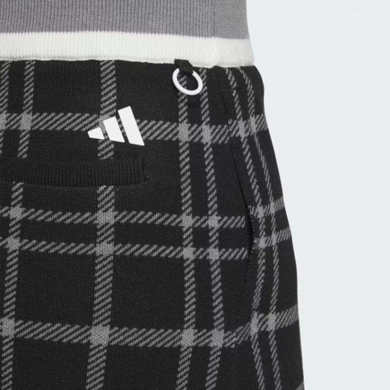AdidaS Golf Women S Pulley faShion 3S Checked Skirt iS4757