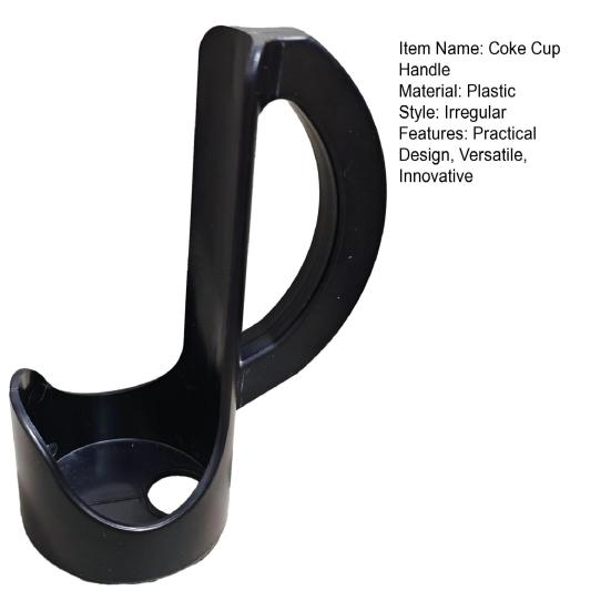 Coke Can Holder Beer Cup Handle with Suction Cup Portable Drink Grip