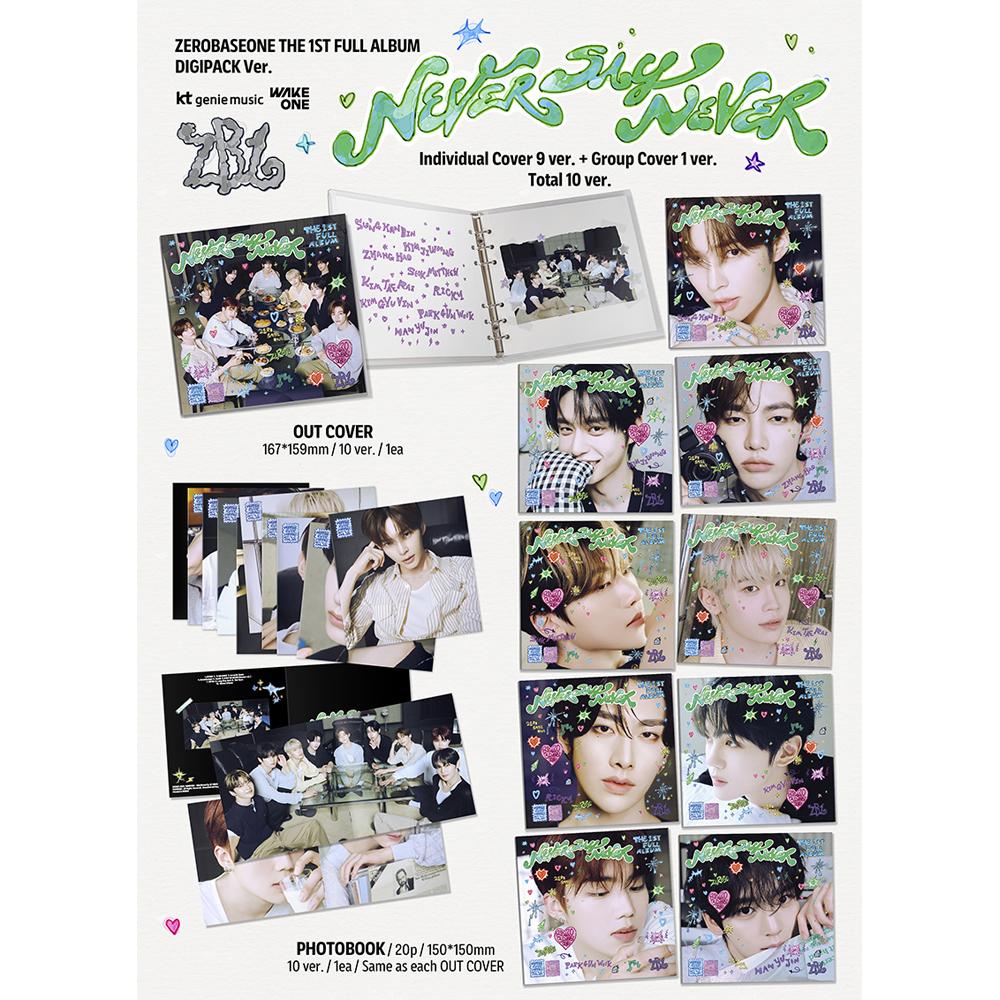 ZEROBASEONE NEVER SAY NEVER (DIGIPACK Ver.)