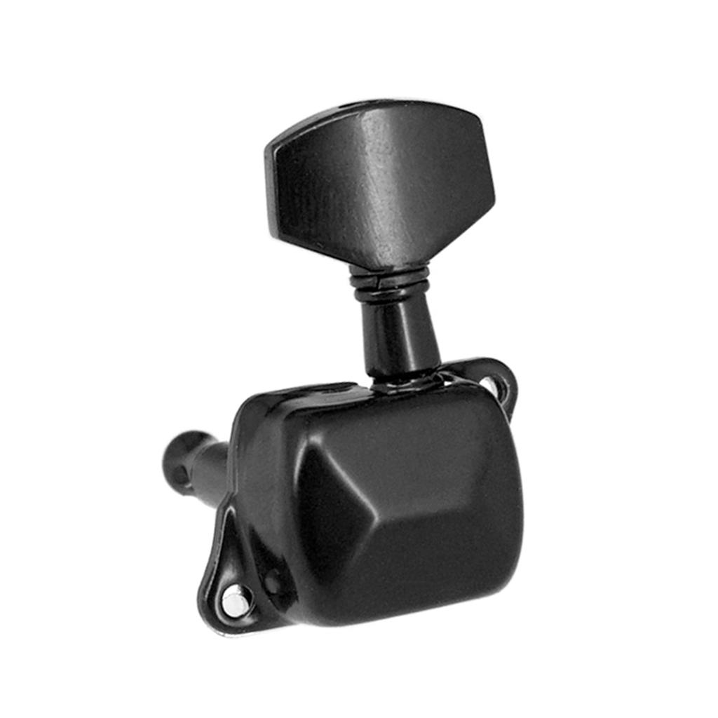 6 Pieces Guitar String Tuning Pegs Semi Closed Tuning Machine Machine Heads Tuners for Electric Guitar Acoustic