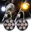 Motorcycle Accessories White and Yellow Color Led Turn Signal Lights Halley'S Comet Turn Signal Light for Harley Davidson