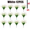 30cm Artificial Flower Daisy Anti-UV Non-fading Plastic Plant Home Decoration Window Outdoor Plastic Flower Wedding Decorations