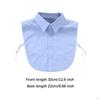 Blue Fake Collar for Women, Trendy Decoration Outfits, Clothes, Uniforms