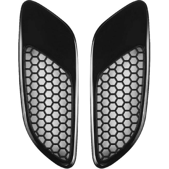 4PCS Air Vent for Real M3 Model Car Front Air Scoop Bonnet Vent Hood Vent Louvers For- E90 E91 E92 E93 M3 ABS