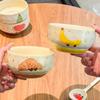 Cartoon Fruit Ceramic Rice Bowl